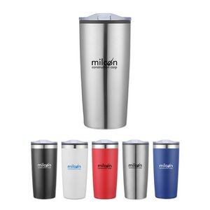 20 Oz. Double Wall Vacuum Tumbler with Plastic Liner