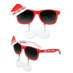 Santa Sun-Stache® Sunglasses