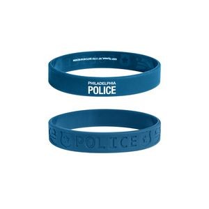 Police Safety Silicone Bracelets