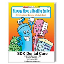 Always Have A Healthy Smile Coloring Book