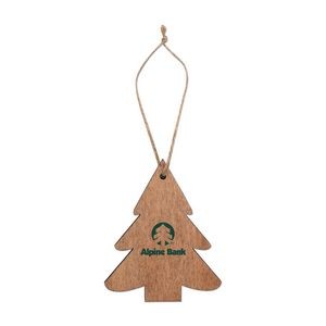 Wooden Tree Ornament