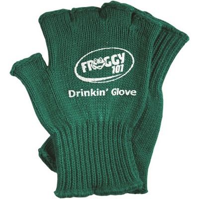 Beer-Drinking Fingerless Gloves