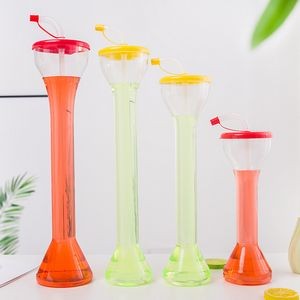 18 Oz Party Yard Cup with Lid and Straw
