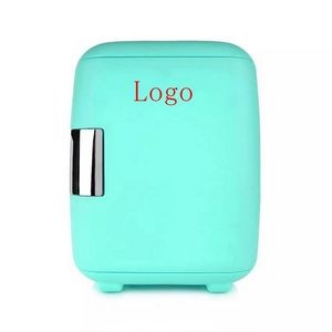 6L Portable Mini Fridge Cooler and Warmer Compact Small Refrigerator with AC/DC Power