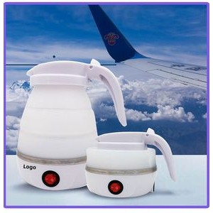 Foldable Travel Electric Kettle Portable Food Grade Silicone Kettle