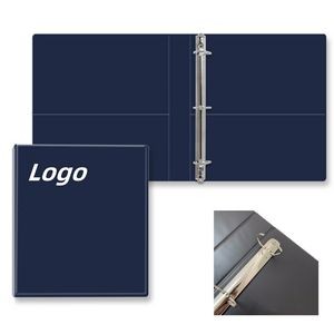 1" Standard Angle D Ring Binder with Inside Pockets