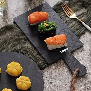 Natural Slate Placemats Board Dessert Plate
