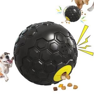 Dog Giggle Treat Toy Puzzle Feeder Funny Squeaky Balls