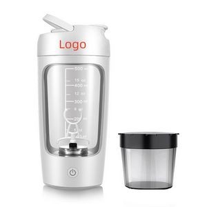 20 Oz Mixer Cup USB Rechargeable Electric Shaker Cups Bottled Protein Shake Water Bottle