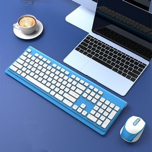 2.4GHz Wireless Keyboard and Mouse Combo (2 AA Batteries)