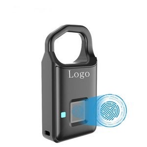 Fingerprint Padlock Ultra-Light One Touch Open Fingerprint Lock with USB Charging for School Lockers