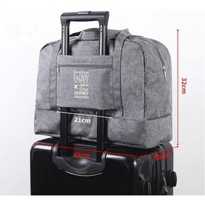 Large Capacity Carry On Hand Luggage Lightweight Travel Bag with Shoe Cabinet