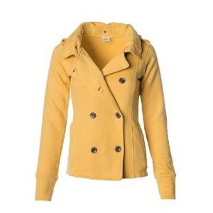Independent Womens French Terry Peacoat