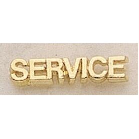 Service Marken Design Cast Lapel Pin (Up to 1")
