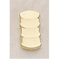Oil Drum (barrel) Marken Design Cast Lapel Pin (Up to 5/8")
