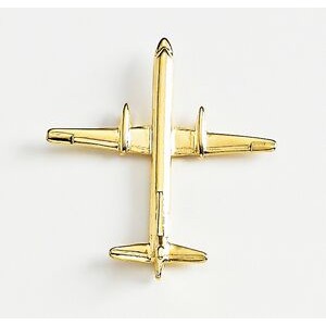 Airplane Marken Design Cast Lapel Pin (Up to 1 1/2")