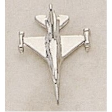 Jet F16 Marken Design Cast Lapel Pin (Up to 7/8")