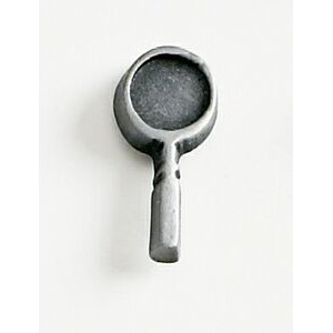 Magnifying Glass Marken Design Cast Lapel Pin (Up to 5/8