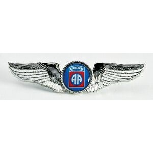 Pilot's Wings Pin w/ Photo Emblem Insert