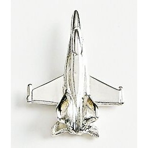 F-18 Jet Marken Design Cast Lapel Pin (Up to 7/8")