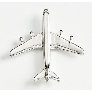 Jet 747 Marken Design Cast Lapel Pin (Up to 1")