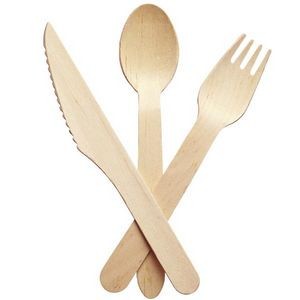 Disposable Wooden Cutlery Set