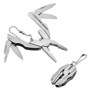 Multi-Functional Foldable Clamp Keychain