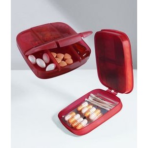 Plastic 7 Compartments Pill Box