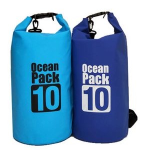 10L PVC Portable Waterproof Bucket/Folding Drifting Bag