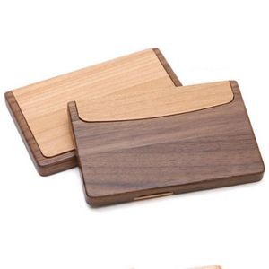 Handmade Wooden Business Card Holder