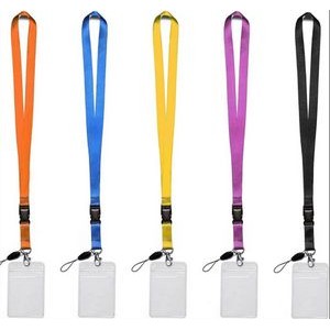 Detachable Lanyards with ID Card Holders