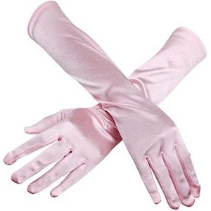 Women's Satin Long Gloves