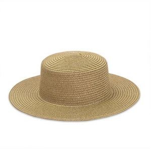 Solid Tone Straw Hat