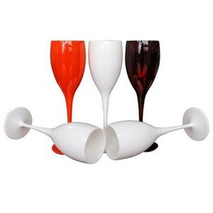 Plastic Wine Cocktail Flute Glass