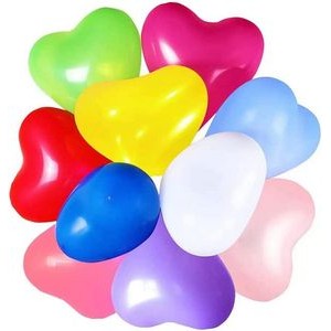 Heart-shaped Latex Balloon