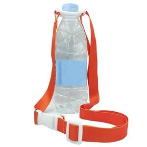 Adjustable Polyester Shoulder Strap Water Bottle