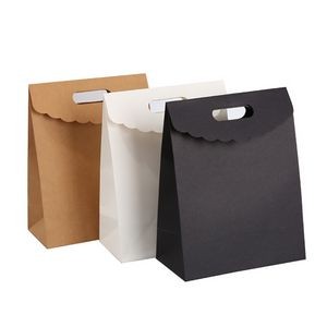 Colored Paper Cookie Hand Bag w/Punch Hole