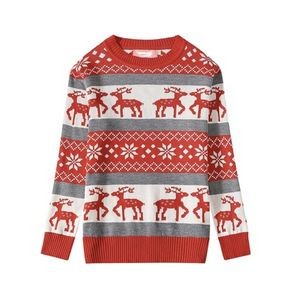 Reindeer Pullover Crewneck Sweater