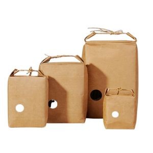 Tea Packaging Kraft Paper Food Storage Bag