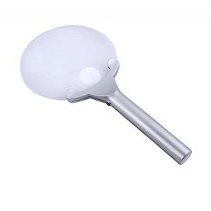 Plastic Frameless Hand Magnifier with LED