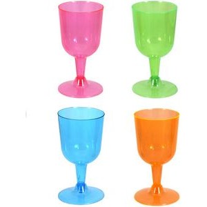 Party Essentials Disposable Hard Plastic Wine Glasses