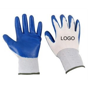 Nylon Nitrile Coated Gloves