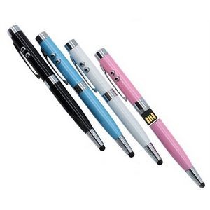 Stylus USB Flash Drive Pen with laser