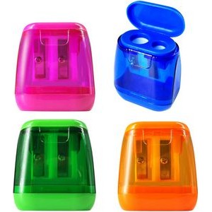Colorful Compact Dual Holes Pencil Sharpeners