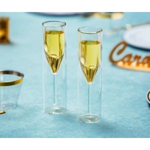 Crystal Champagne Flute Glasses