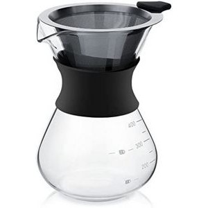 Glass Pot W/ Stainless Steel Filter Coffee Maker