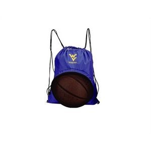 Basketball drawstring backpack