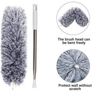 100 Inches Extra Long Pole Microfiber Extendable Feather Duster