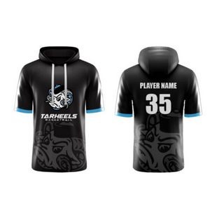 Fully Various Sublimated,Short Sleeve Hoodies
