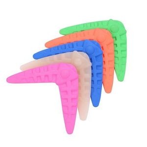 V-Shaped Silicone Hand Throwing Flying Disc